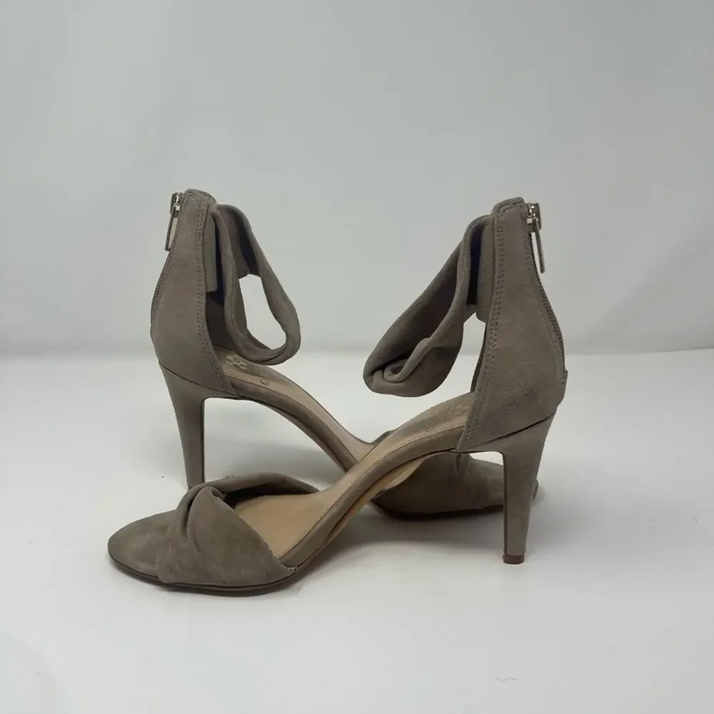 Vince Camuto Nude/Snake Skin Heels Women’s Size 7 Good Condition - Picture 9 of 11
